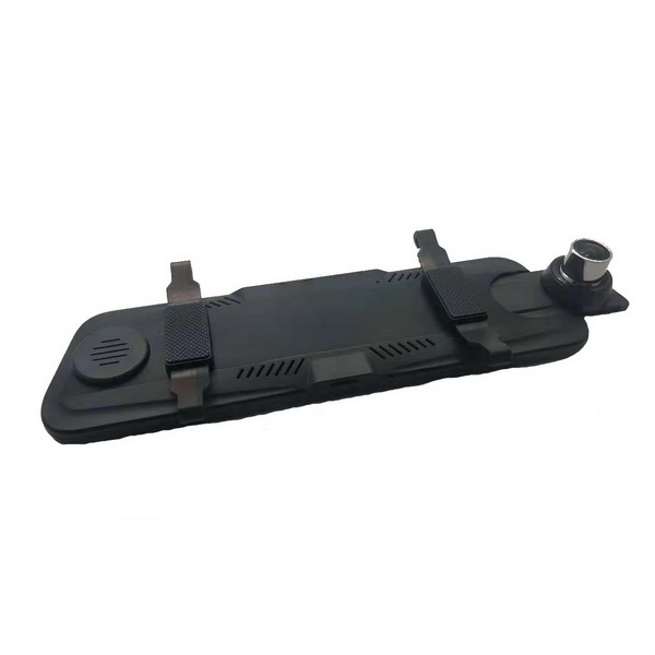 10 inch rearview mirror DVR with 2 1080P cameras support parking monitor