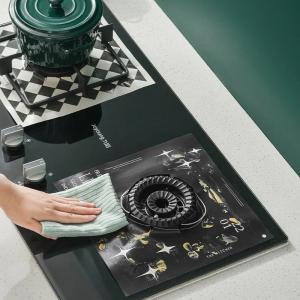 Buy cheap Reusable Washable Gas Stove Silicone Mat , Anti Fouling Silicone Stove Cover product