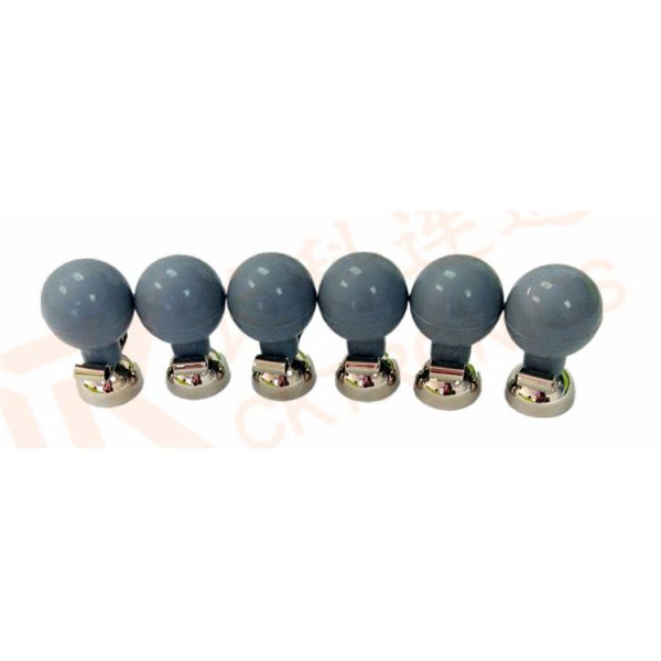 Gray CE Ecg Ekg Electrodes ISO 13485 Suction Cup Electrodes