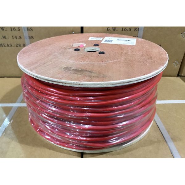 Flame And Smoke Alarm Fire Resistant Cable 2C 1.5MM2 Solid BC Shielded Electric Wire