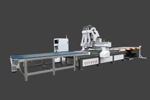 Buy cheap Unloading Table Nesting Machine Multi Spindle With Material Uploading product