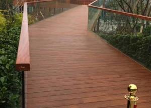 Buy cheap Eco Poly Bamboo Deck Tiles 1220 Kg/M³ Density With Low Expansion Rate product