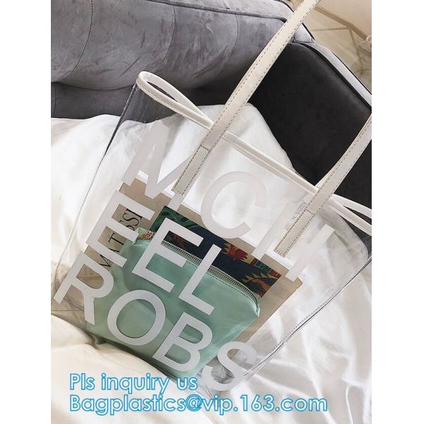 popular big handbags PVC printing women bag, Shoulder Bags Popular Women Beach Bags, shoulder designer luxury designer h