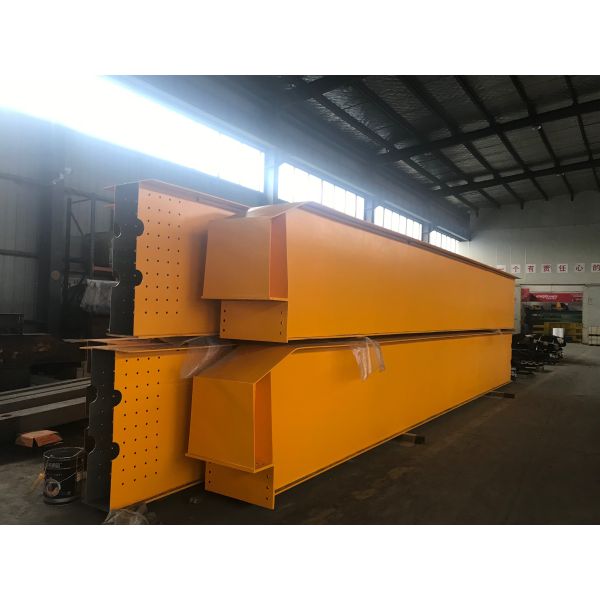 European Style Single Girder Bridge Crane Easy Operation 16ton Lifting Capacity