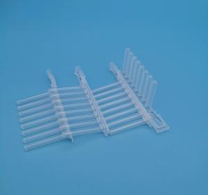 China 2.2ml Deep Well PCR Plates Polypropylene Transparent 8 Even Magnetic Needle Set Pointed Bottom on sale