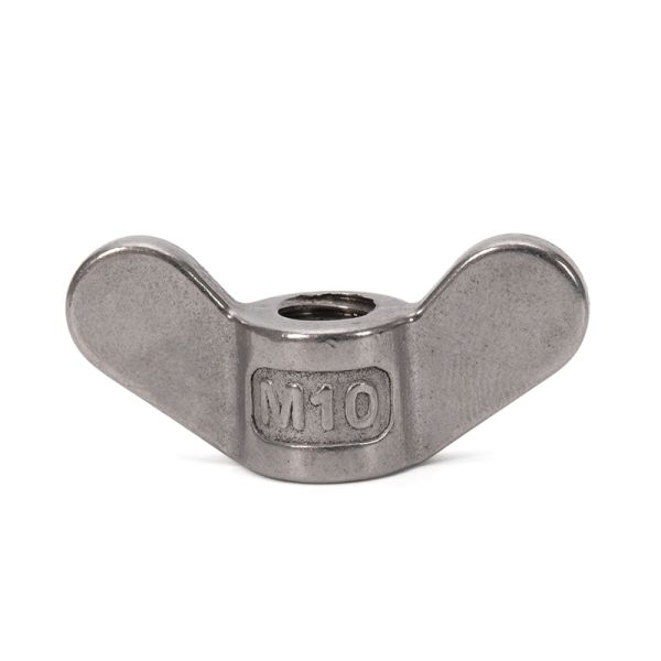 Metric Measurement System Stainless Steel SS304 316 Wing Horn Nuts M15-M45 for CNC Machining Mining Fasteners Customized Size