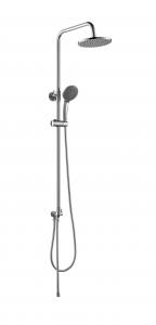 Buy cheap Chrome Plated Solid Brass Rainfall Shower Fixtures With Height Adjustable Holder product