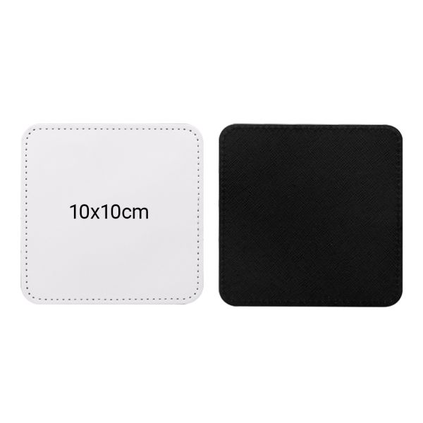 Sublimation Coaster Blanks Round And Square Leather Coasters Custom Print Sublimation Coasters
