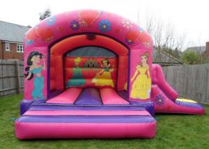China Inflatable Combo Princess Bounce House Little Tikes Bouncer With Slide on sale