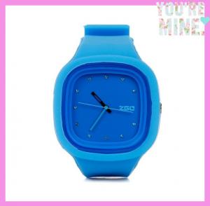 Buy cheap Customized logo silicone jelly watches,geneva jelly watches removable face product