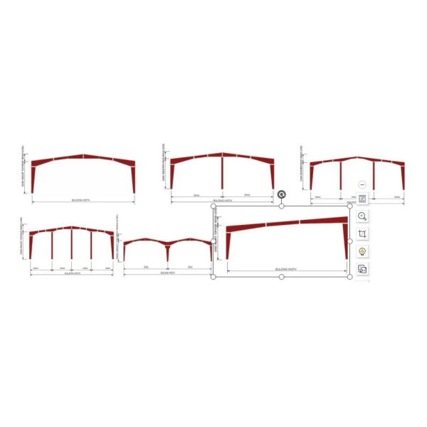 Pre-Engineered Steel Structure Industrial Engineering Warehouse Building Construction