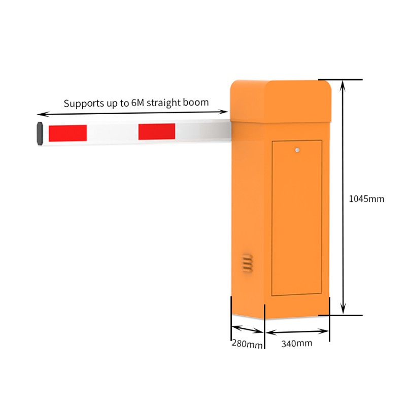 HCW CW203 DC Brushless Automatic Barrier Gate for Parking Lot Access Control