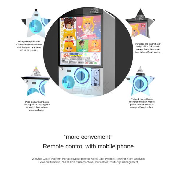 Coin Operated Small self-service vending machine Gacha Capsule Machine