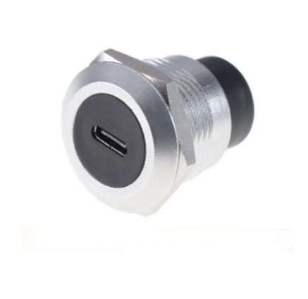 Zinc Alloy Round Data Connector for Audio Devices Dustproof and Durable