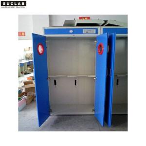 China Satety Laboratory Storage Cabinets , Gas Cylinder Cabinet With Alarm System on sale