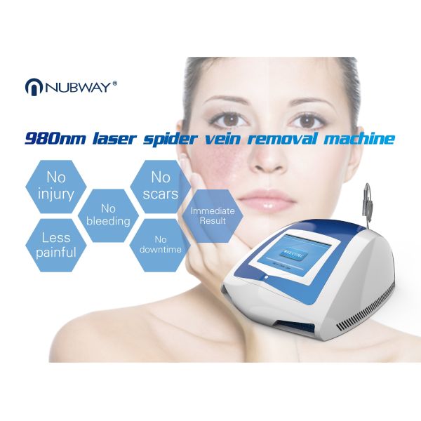 Fastest delivery time FDA approved portable diode laser 980nm spider vein vascular removal equipment