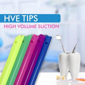 China High Volume Evacuator HVE Tips 1000 HVE Suction Tips Dental Disposable Vented Evacuation Aspirator Tips on sale