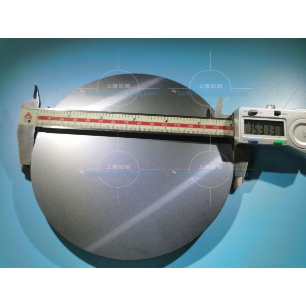 6Inch Dia153mm 0.5mm monocrystalline SiC Silicon Carbide crystal seed Wafer or ingot