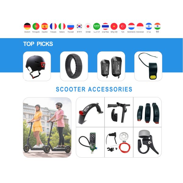 Max G30D Electric Scooter Rear light Lamp Mudguard Lights Sharing Scooter Parts