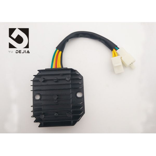 CH125 Motorcycle Regulator Rectifier 12 Voltage , AC 15A Maximum Regulator Current