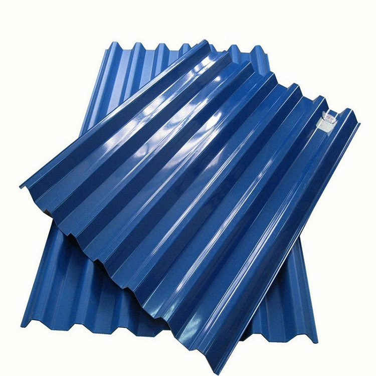 Minimized Spangle Zinc Coated Steel Corrugated Roofing Sheets TDC51DZM