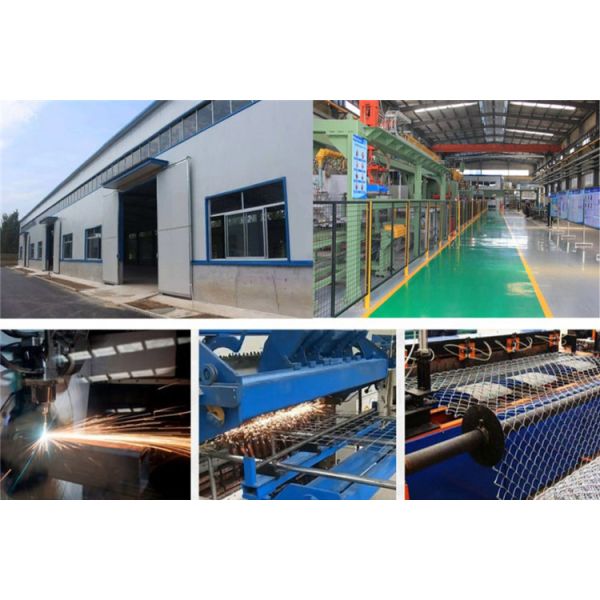 Building Galvanized Site Security Fencing 75*150mm Portable Security Fence