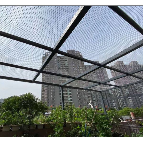 Customized Balustrade Cable Mesh Diamond Mesh Orientation for Customized In Width And Length