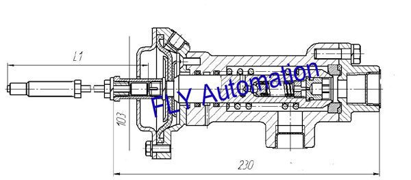 MAZ Spare Parts 5551-8607010 Dump Truck Controls And Limit Distributor Valve