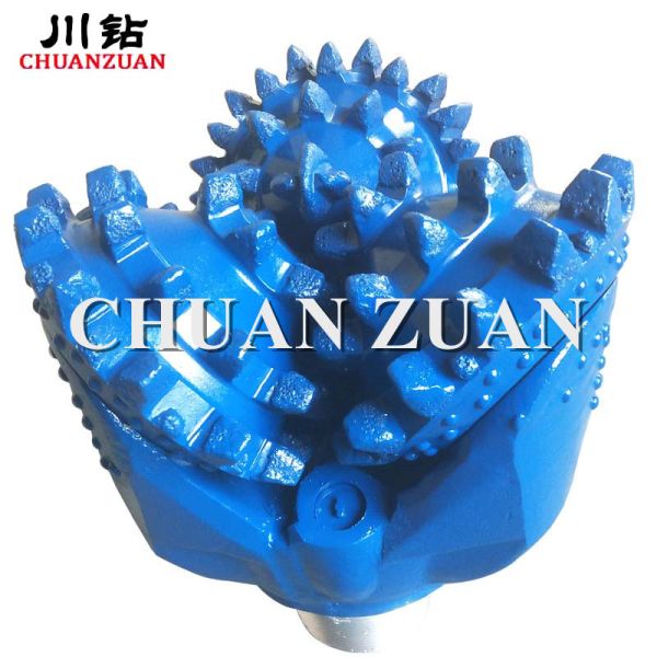 Blue Steel Tooth Rotary Bits , Roll Forged 17 1/2 Inch Steel Tooth Bit