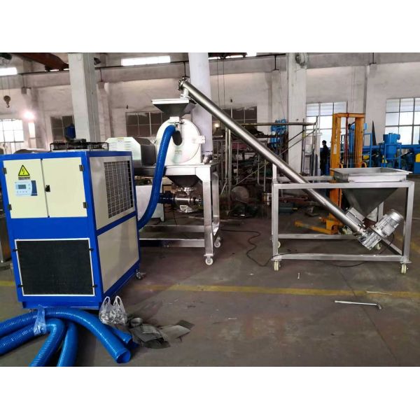 Industrial Thermal Sensitive Material Pulverizer with Cooling System