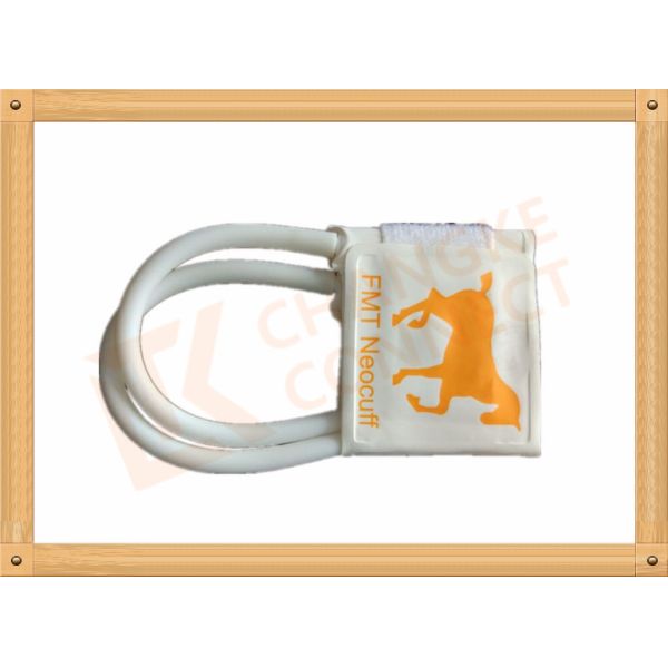 10cm Double Hose Non Invasive Blood Pressure Cuff Disposable NIBP Cuff Animal Use # 5