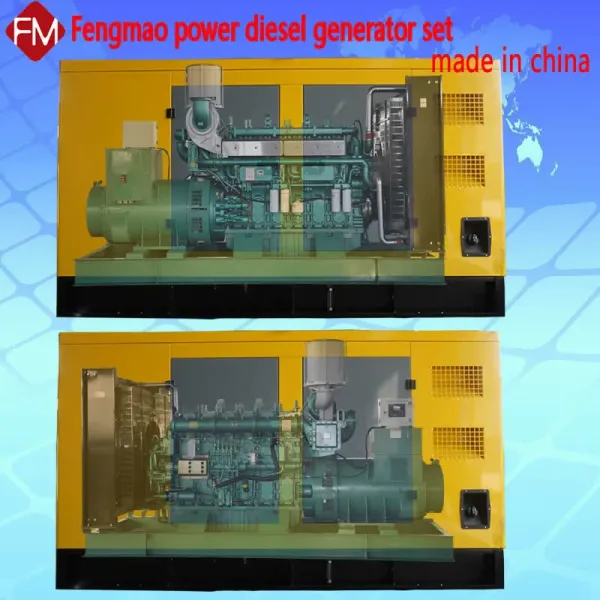 ISO9001 certified 180kw Volvo Diesel Generators 220/380V 277/480V