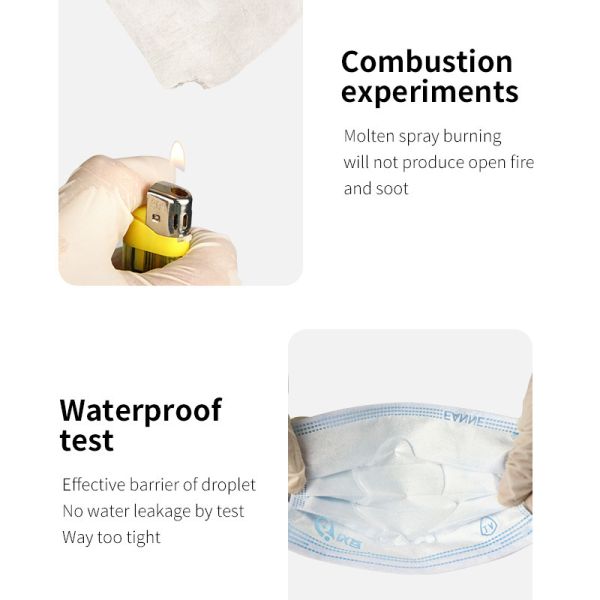 Antibacterial Adult 3 Ply Disposable Face Mask