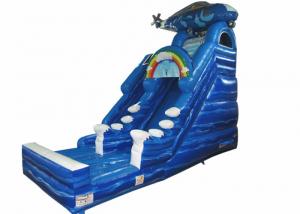 Buy cheap Digital print inflatable Naval Air Force Helicopter standard slide inflatable high dry slide for Children under 15 years product