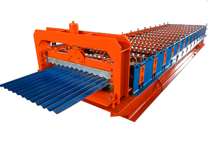 3kw Aluminium Wall Panel Roll Forming Machine with Hydraulic moulding cutter