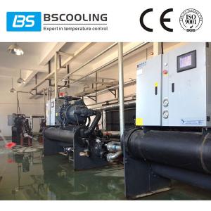 Industrial water cooled chiller system with environmental friendly refrigerant R407C
