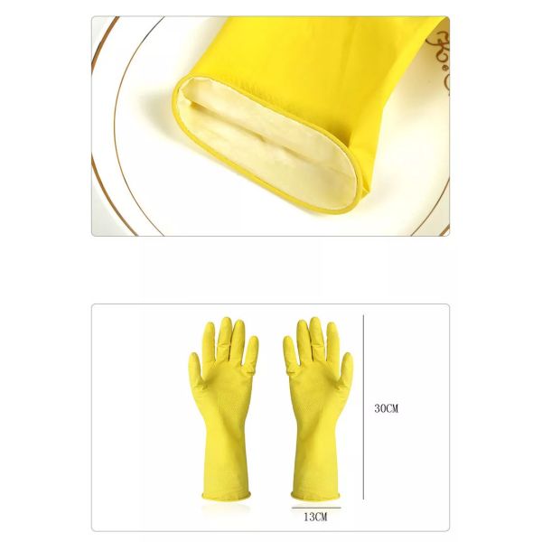 Blue Nitrile Impregnated Chemical Resistant Gloves Heavy Industrial