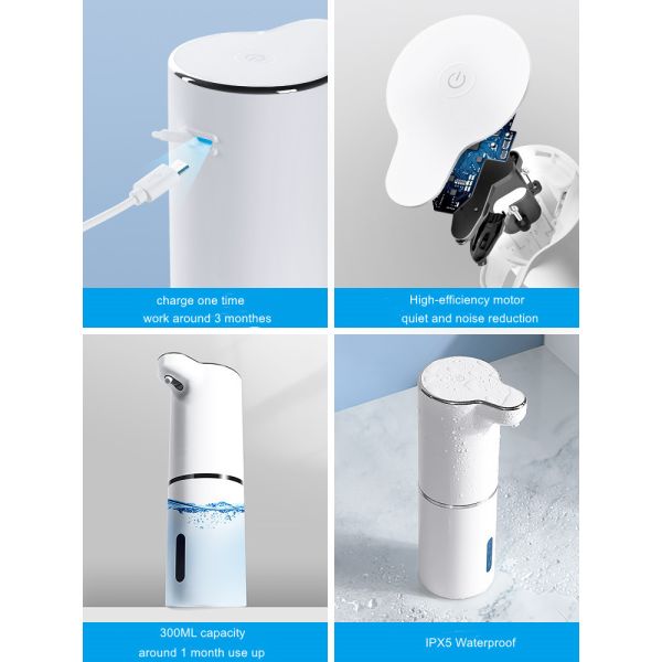 300ML Non Contact Soap Dispenser