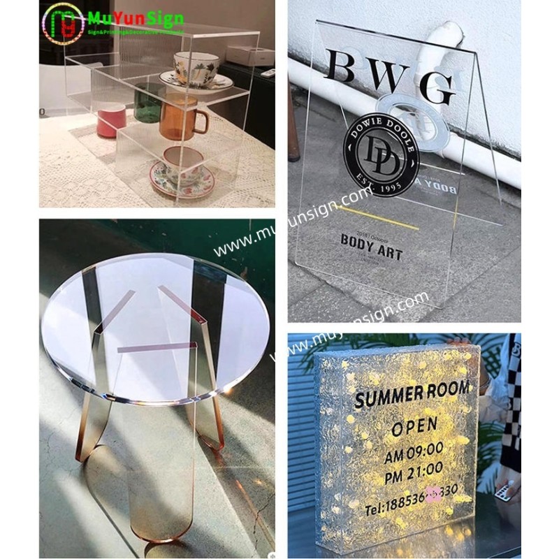 Premium Clear Acrylic Sheets – High-Clarity, Shatterproof Plexiglass Panels For Crafting, Signage, And DIY Projects