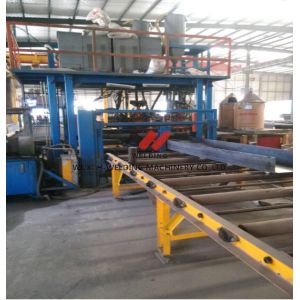 Front Welding Machine H Beam Welding Line Horizontal