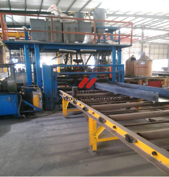 Quality Front Welding Machine H Beam Welding Line Horizontal for sale