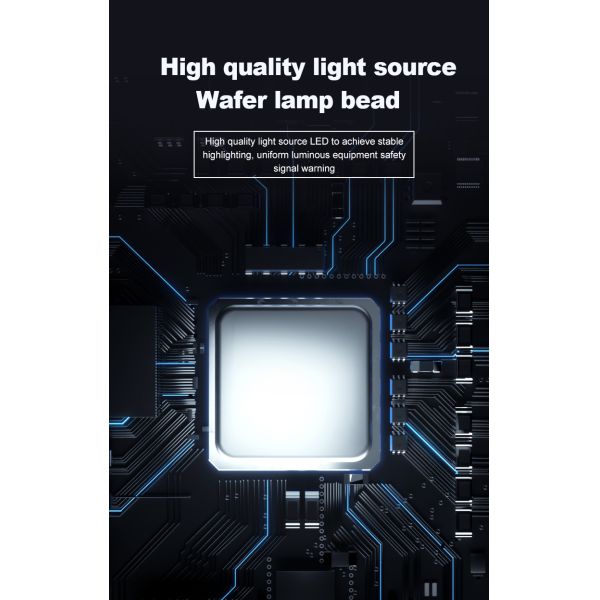 CNC LED Tower Light 12V 220V Customizable Aluminum Alloy Long Lasting 70000 Hours