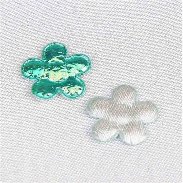 Material Fabric Sew-On Applique Flower Applique Crafts For Shoes Decoration Size 15 mm