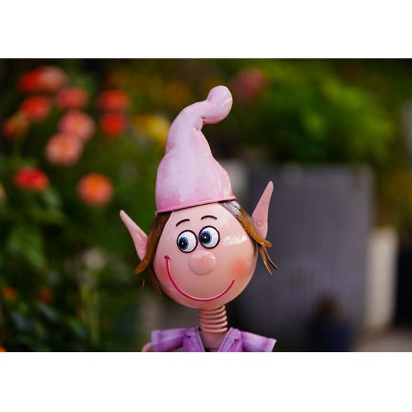 Metal Cartoon Character Garden Decoration Simple Flowerpot Decoration