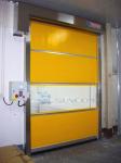 High Speed Shoulder Protection PVC Roll Up Door / Rolling Steel Doors ISO