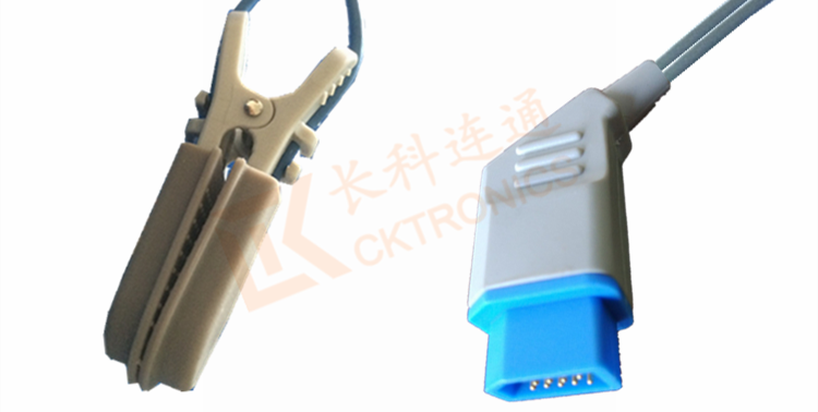14 Pin Reusable Nihon Kohden Spo2 Sensor Veterinary Animal Use