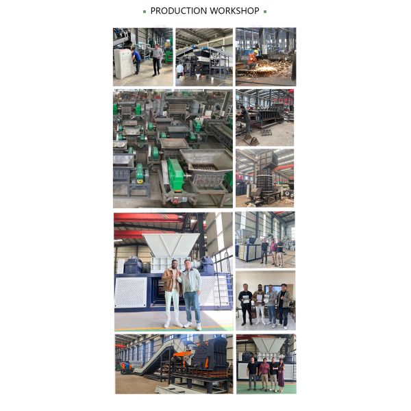 Professional Manufacturing Waste Tire Processing Equipment Wire Tire Shredder Quotation Big Car Tire Rubber Crusher
