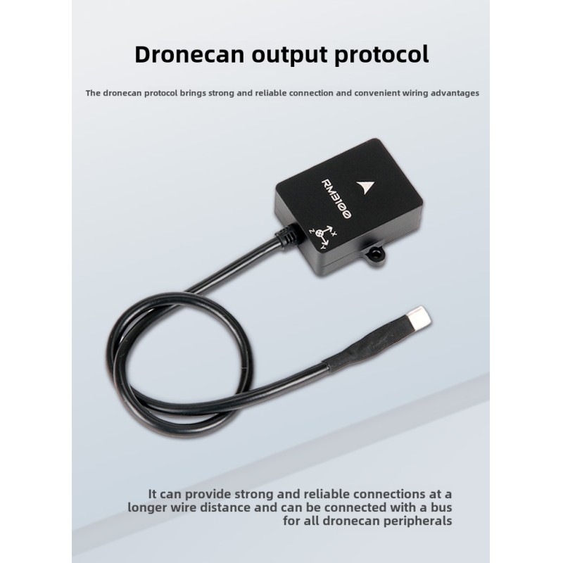 DroneCAN RM3100 Professional Grade Mini Racing Drone Parts Electric Remote Control Accessories Plastic PC Battery Compass