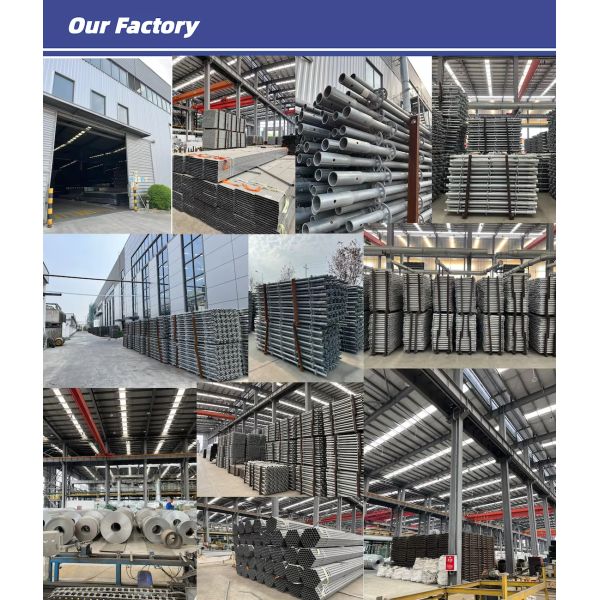 Heavy Duty Powder Coated Movable Scaffolding with Caster Wheels for Construction