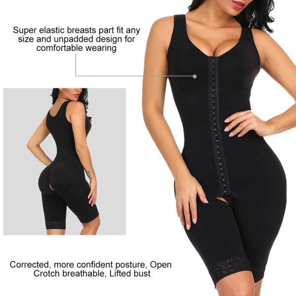 HEXIN Fast Shipping Waist Trainer for Women High Compression Hooks Design Butt Lifter